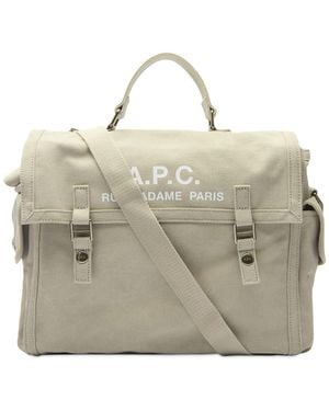 A.P.C. Recuperation Messenger Bag - Natural