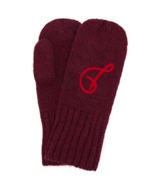 Damson Madder Dm Mittens - Red