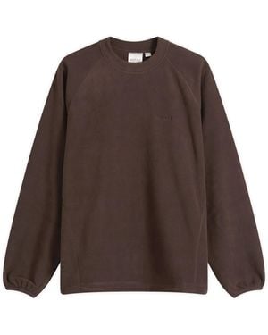 Gramicci Thermal Fleece Crew - Brown