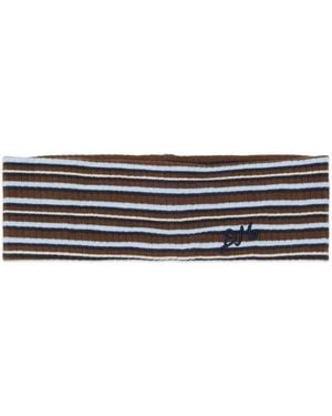 Damson Madder Orianna Ribbed Headband - Black