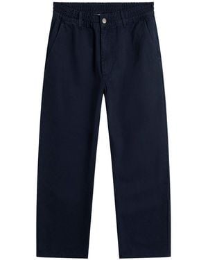 Forét Clay Twill Trousers - Blue