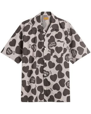 Human Made Heart Vacation Shirt - Grey