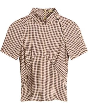 KNWLS Tess Blouse - Brown