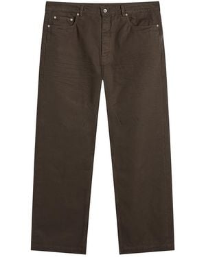 Rick Owens Geth Jeans - Brown