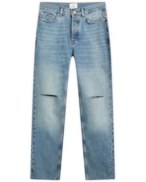 Anine Bing Bruno Destructed Jeans - Blue