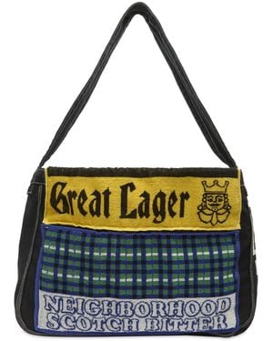 Neighborhood Mod Newspaper Bag - Metallic