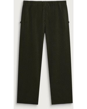 Homme Plissé Issey Miyake Pleated Trousers - Green