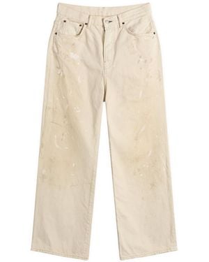Acne Studios 2021 Trafalgar Wide Leg Jeans - Natural