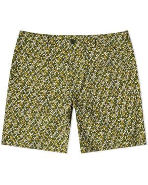 A.P.C. X Liberty Barry Shorts - Green