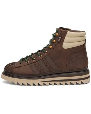 adidas X Clot Pro Model Sneaker - Brown