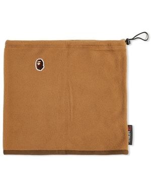 A Bathing Ape Polartec 2Way Neck Warmer - Brown