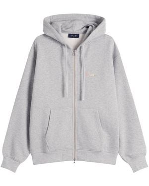 Dime Friends Zip Hoodie - Grey