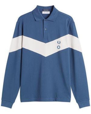 Fred Perry X Craig Graphic Polo Shirt - Blue