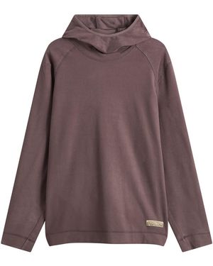 KA_YO_Prototype Lightweight Thermal Hoodie - Brown