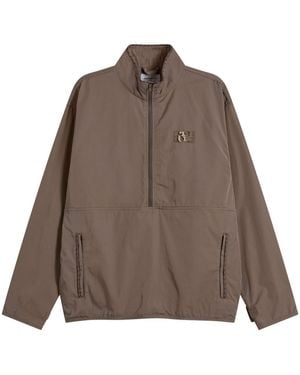thisisneverthat Piping Easy Pullover Jacket - Brown
