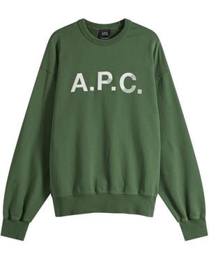 A.P.C. Vintage Sweatshirt - Green
