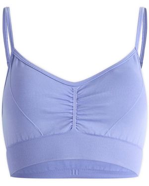 Tala Sculpt Seamless Ruched Bra - Blue