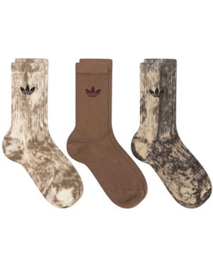 adidas W Tie Dye Socks - Brown