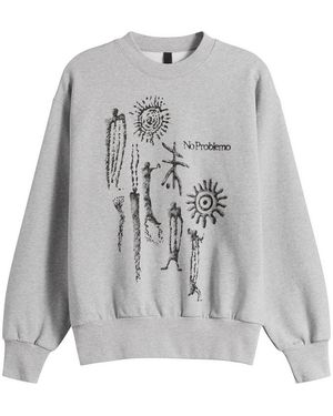 No Problemo Ancient Findings Sweatshirt - Gray