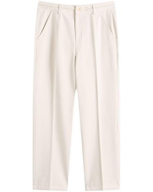 Folk Anniversary Slim Pant - Natural