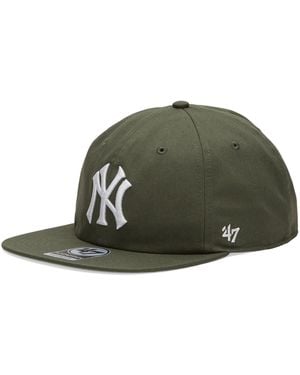 '47 47 New York Yankees Linscott Captain Cap - Green