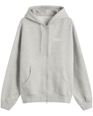 thisisneverthat Ol Logo Zip Hoodie - Grey