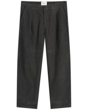 Folk Wide Fit Trouser - Grey