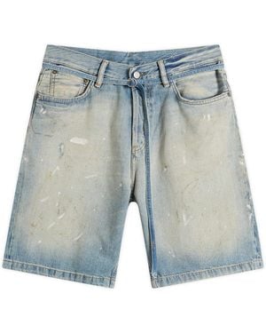 Acne Studios Roland Denim Shorts - Blue