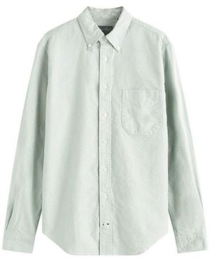 Gitman Vintage Button Down Brush Oxford Shirt - White