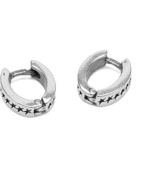 Twojeys Icon Link Earrings - White