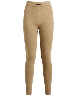 Fear Of God Rib Knit Leggings - Natural