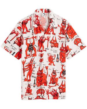 Endless Joy Devil Vacation Shirt - Red