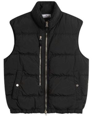 Stone Island Nylon Metal Econyl Down Vest - Black