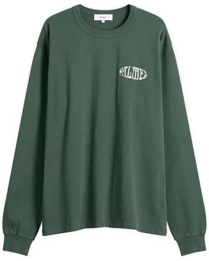 Palmes Angels Long Sleeve T-Shirt - Green