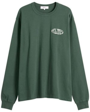 Palmes Angels Long Sleeve T-Shirt - Green