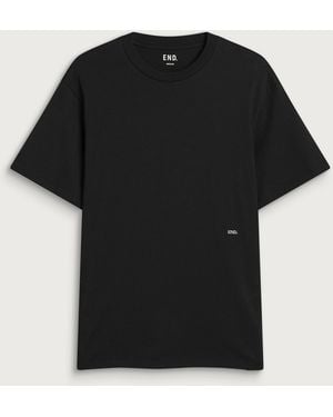 END. Signature T-Shirt - Black