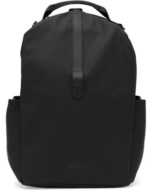 Rains Clip Front Backpack - Black