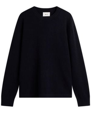 NN07 Sammy Crew Neck Sweater - Blue