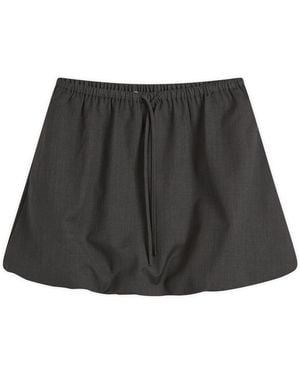 Samsøe & Samsøe Saroko Drawstring Waist Mini Skirt - Black