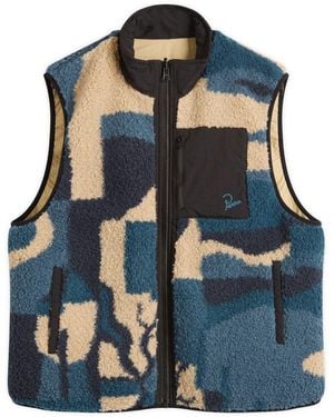 by Parra Infinite Bird Reversible Vest - Blue