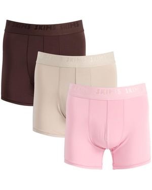 Skims Stretch Boxer Brief 3" - Pink