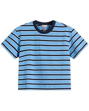 Fruity Booty Jersey Stripe T-Shirt - Blue