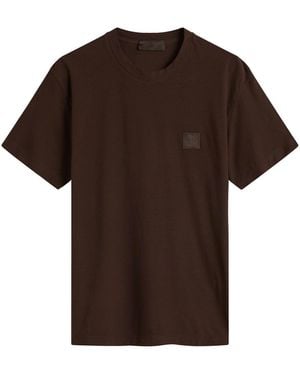 Stone Island Ghost Patch Logo T-Shirt - Brown