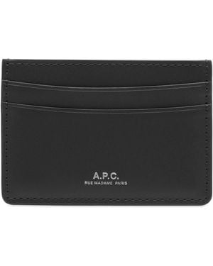 A.P.C. André Card Holder - Black