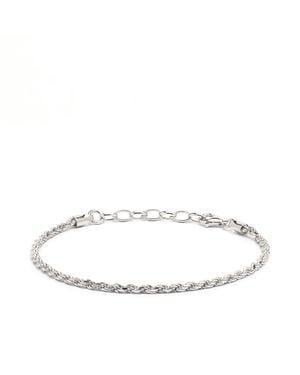 Serge Denimes Rope Bracelet - White