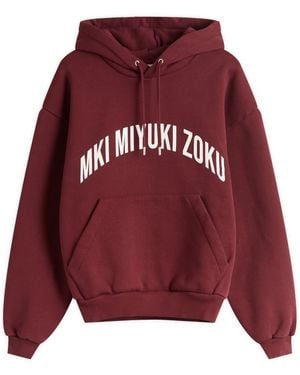 MKI Miyuki-Zoku Arch Hoodie Presented By End - Red