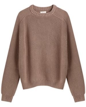 Ronning Everyday Fisherman Jumper - Brown
