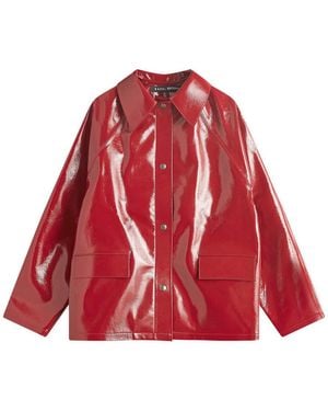Kassl Kassl Original Hip Lacquer Wool Jacket - Red