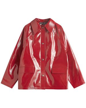 Kassl Kassl Original Hip Lacquer Wool Jacket - Red