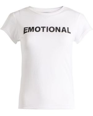 Peachy Den Nia Emotional T-Shirt - White